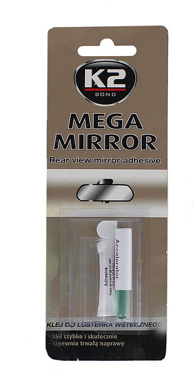 Adhesive & Primer "K2 Mega Mirror" for mirror 0.6ml+0.5ml
