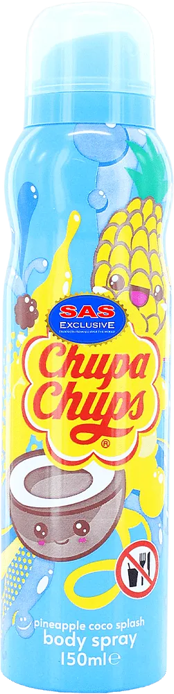 Body spray "Chupa Chups Pineapple Coco Splash" 150ml
