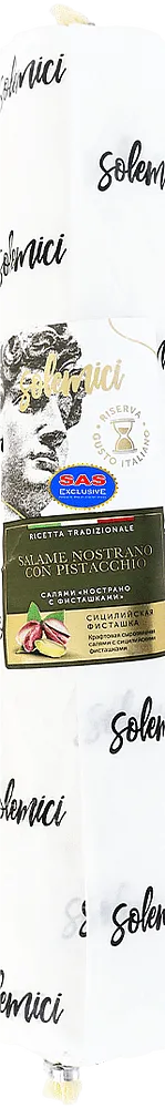 Dry-cured salami sausage with pistachios "Solemici Pistacchio"