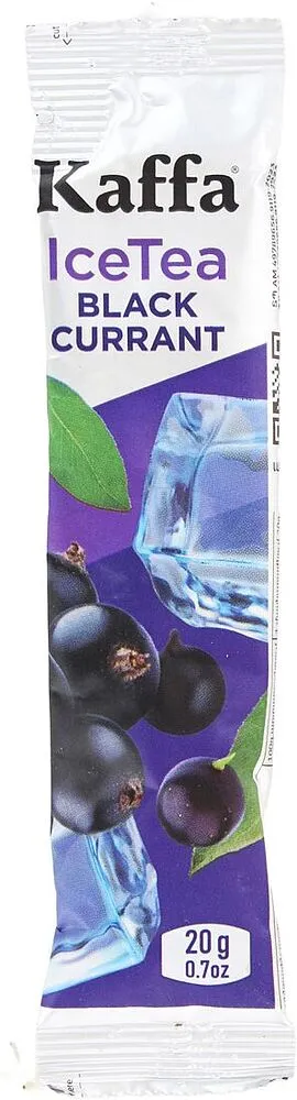 Blackcurrant instant tea "Kaffa" 20g 
