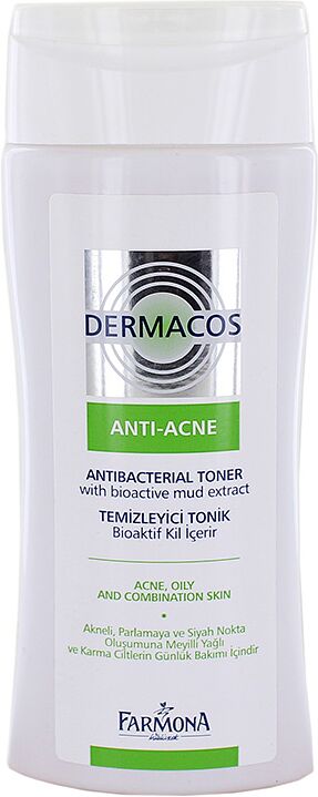 Antibacterial Toner "Dermacos" 150ml