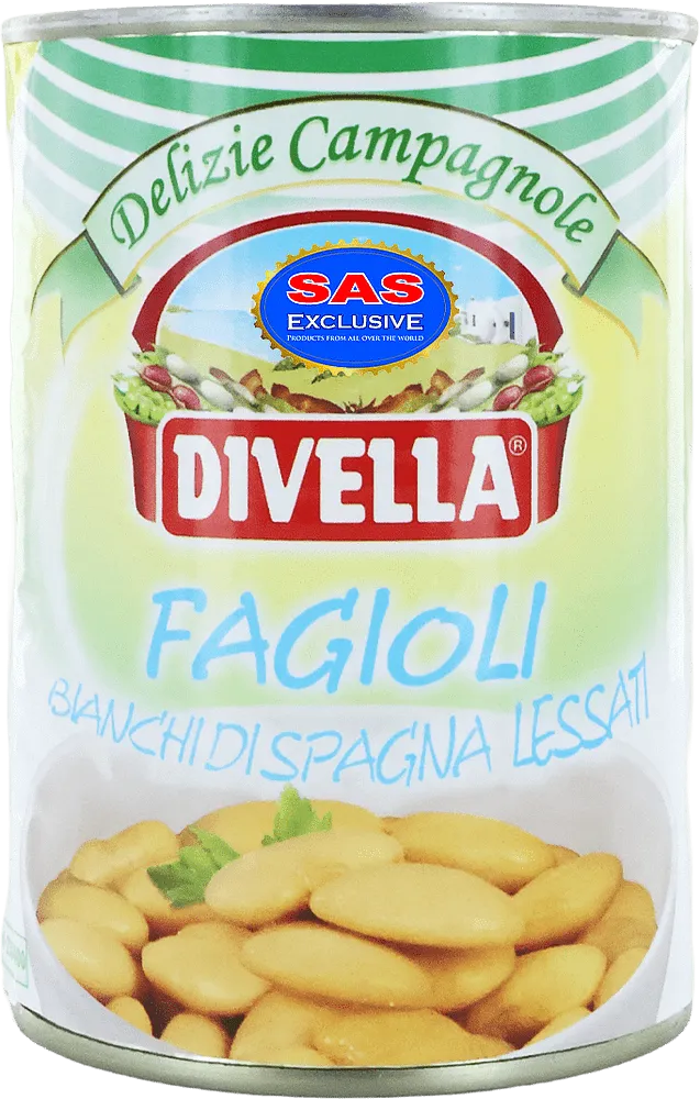 Լոբի սպիտակ «Divella Fagioli» 400գ
