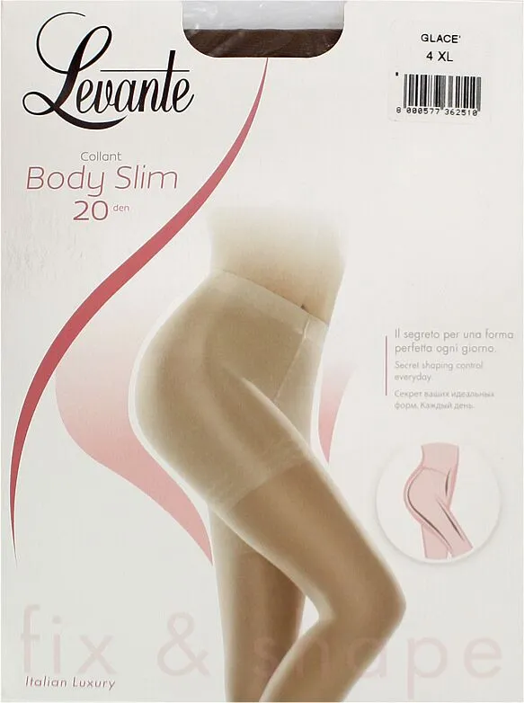 Bronze tights "Levante Body Slim 20Den N4" 