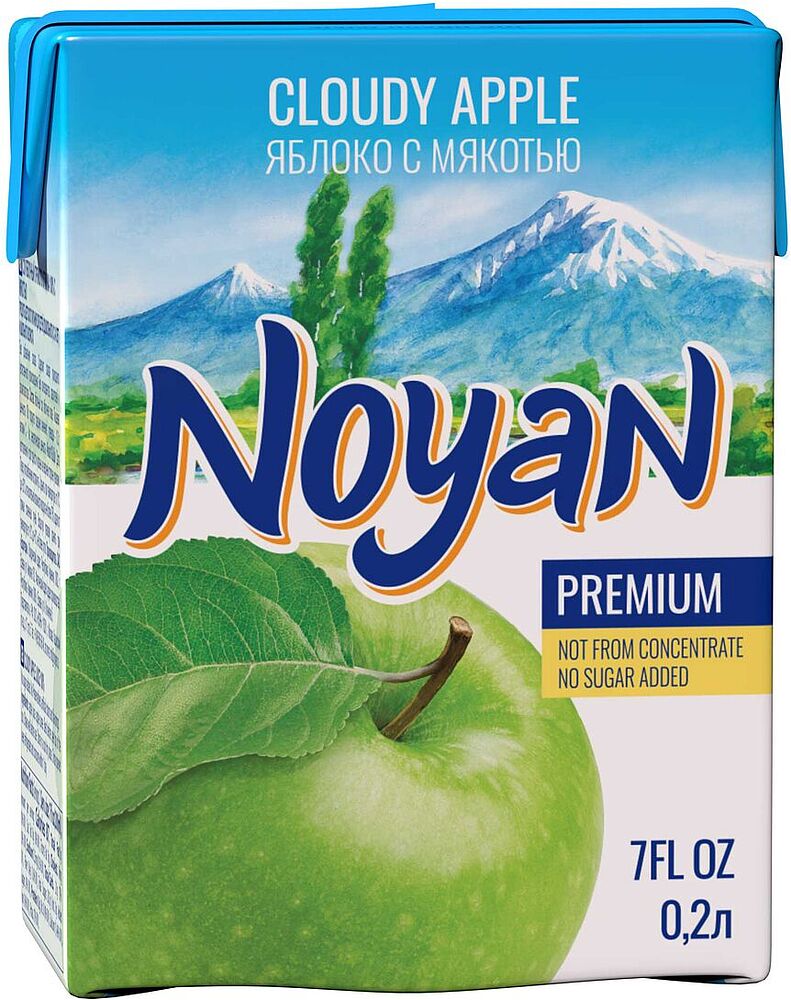 Сок "Noyan Premium" 200мл Яблоко
