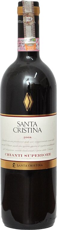 Вино красное "Santa Cristina Chianti Superiore" 0.75л 