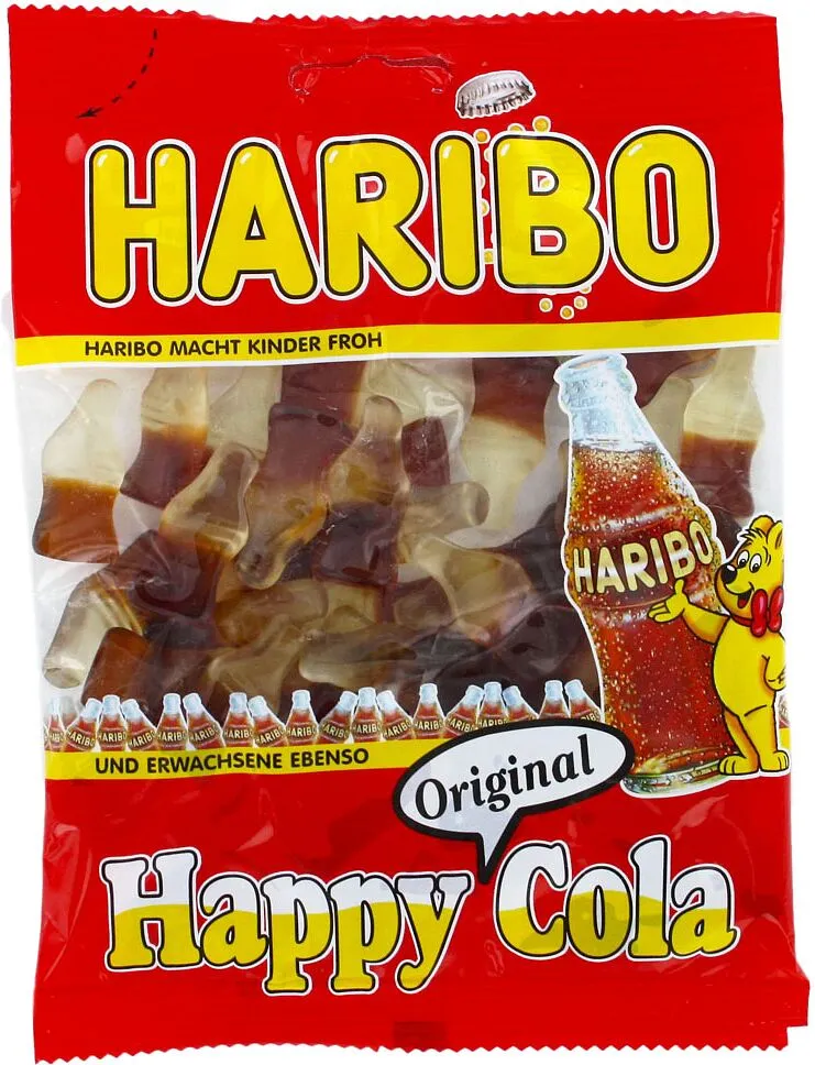 Jelly candies "Haribo" happy cola 200g 