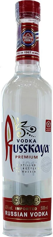 Водка "Русская" 0.5л 