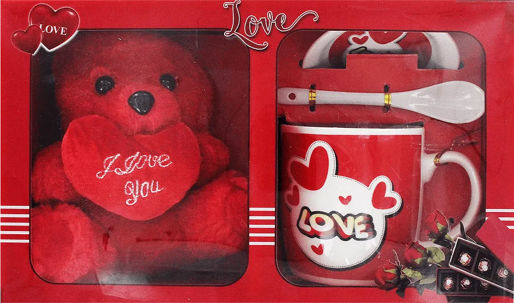 Kid's tableware set "Love" 3 pcs 	