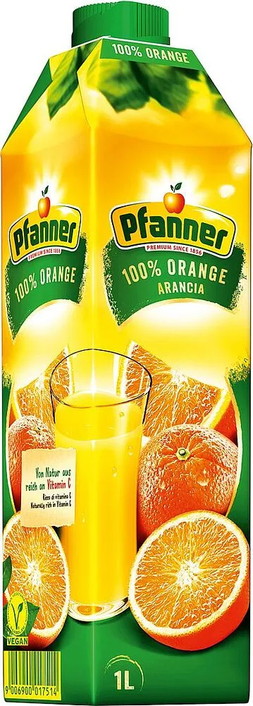 Сок апельсиновый "Pfanner" 1л 