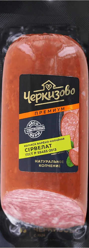 Cooked-smoked cervelat sausage "Cherkizovo Premium" 500g
