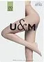 Tights "U&M 20 Den XL" Graphite
