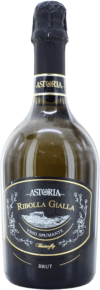 Sparkling wine "Astoria Ribolla Gialla Brut Butterfly" 0.75l
