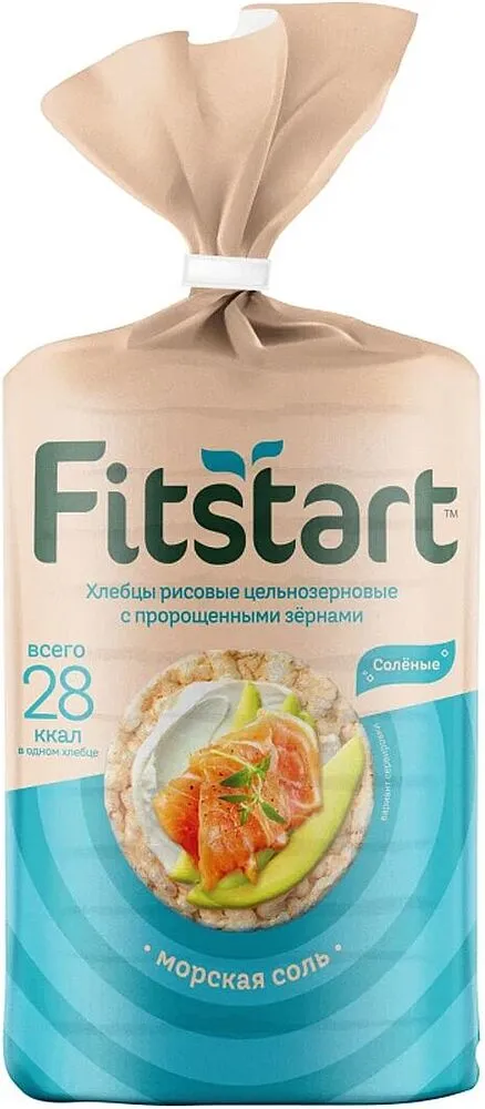 Խրթխրթան հացեր բրնձի «Fitstart» 90գ
