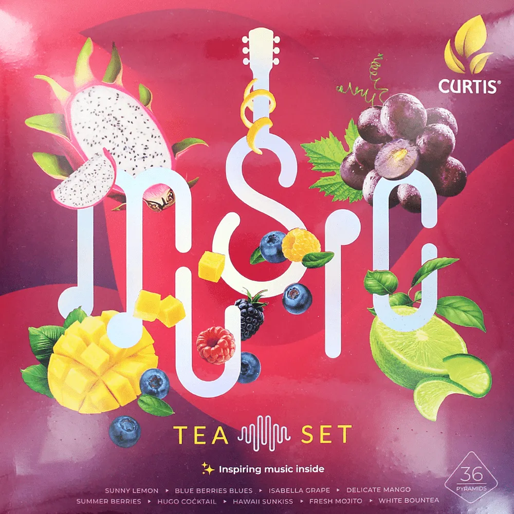 Թեյերի հավաքածու «Curtis Music» 62.8գ
