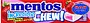 Chewing candy with strawberry flavor "Mentos Incredible Chew" 45g