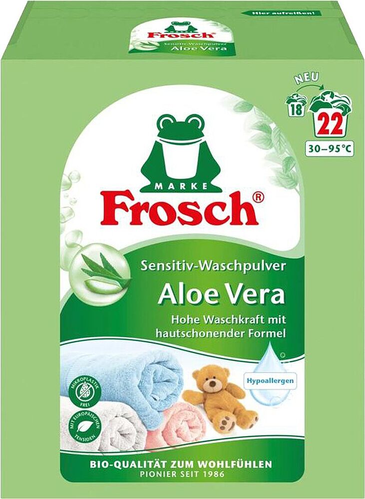 Լվացքի փոշի «Frosch» 1.45կգ Գունավոր