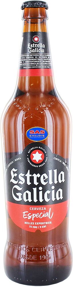 Գարեջուր «Estrella Galicia Especial» 0.66լ
