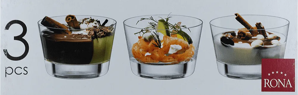 Glass "Rona" 3 pcs.
