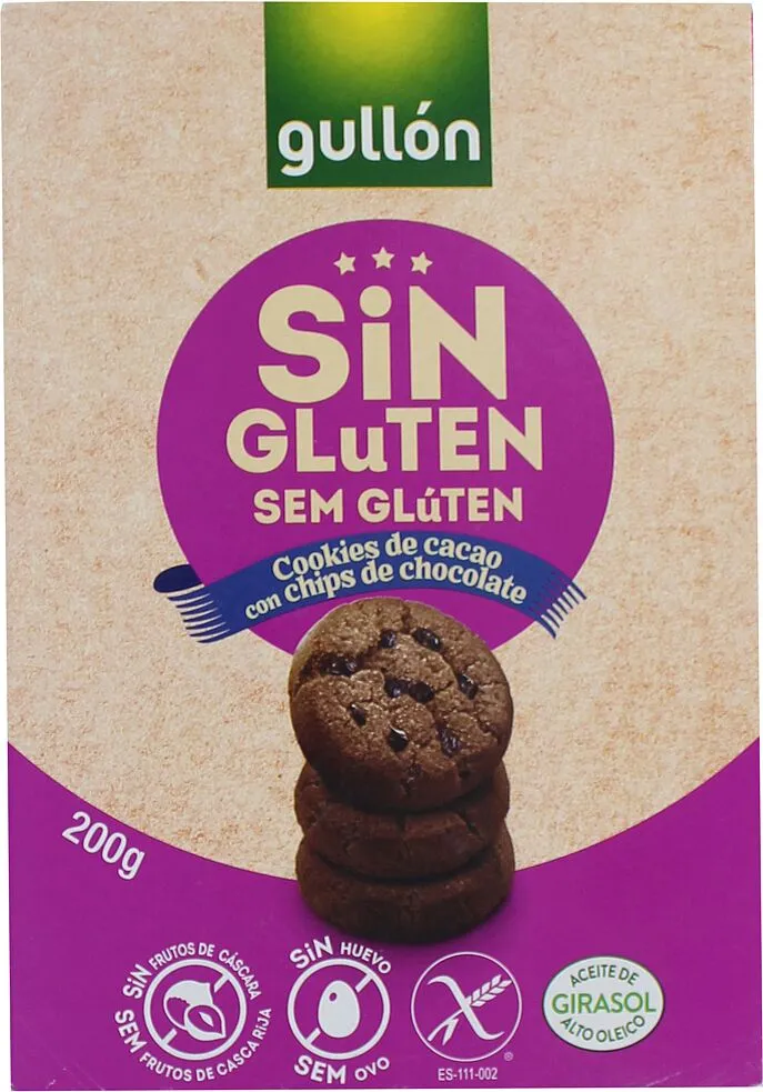 Gluten free cookies "Gullon" 200g
