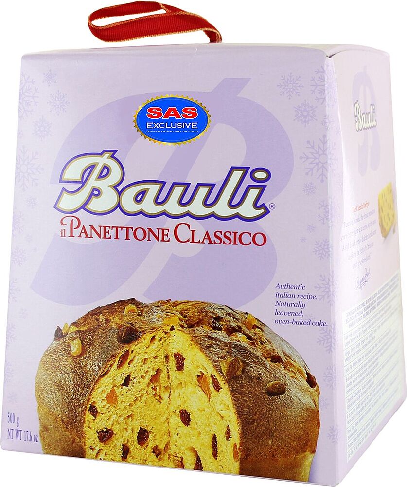 Թխվածք (կուլիչ) «Bauli il Panettone» 500գ
