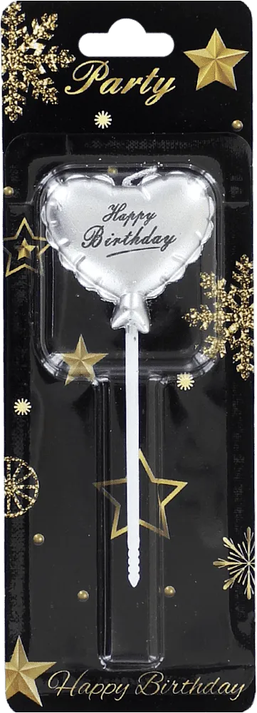 Birthday candle "Party Happy Birthday"
