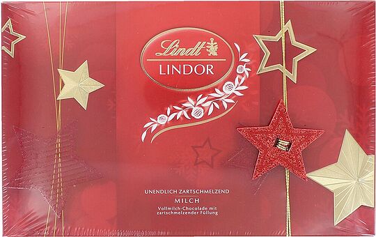 Շոկոլադե կոնֆետների հավաքածու «Lindt Lindor» 200գ