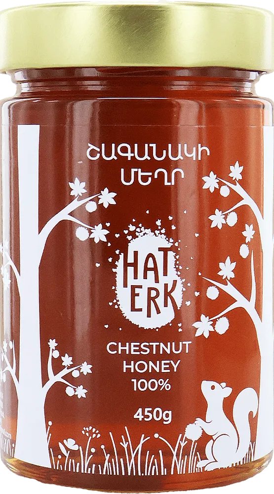 Chestnut honey "Haterk Chestnut 11" 450g
