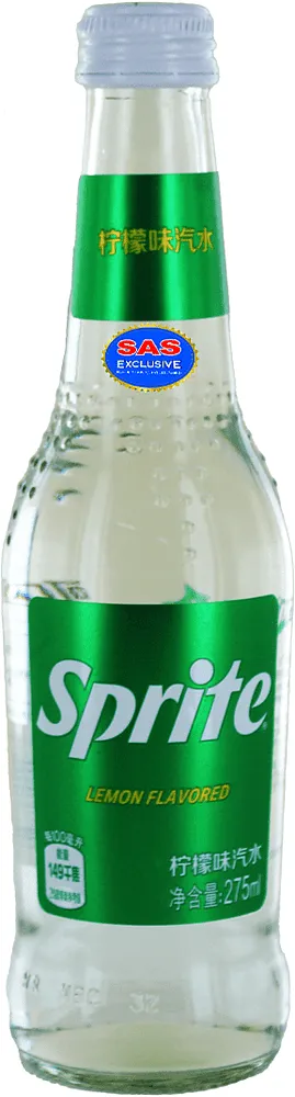 Refreshing carbonated drink with lemon flavor "Sprite" 275ml
