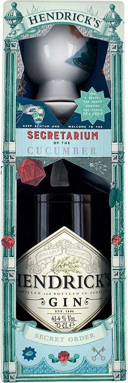 Ջին «Hendrick's  Secretarium of the Cucumber» 0.7լ 