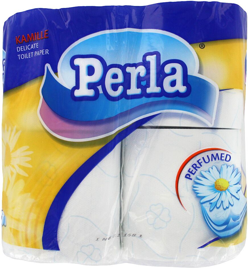Туалетная бумага "Perla" 4 шт