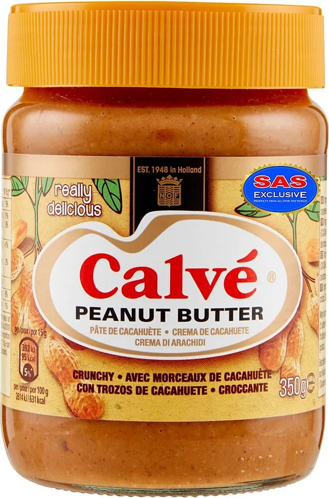 Peanut cream "Calve" 350g