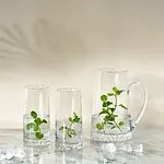 Glasses and a decanter "Krosno" 4pcs