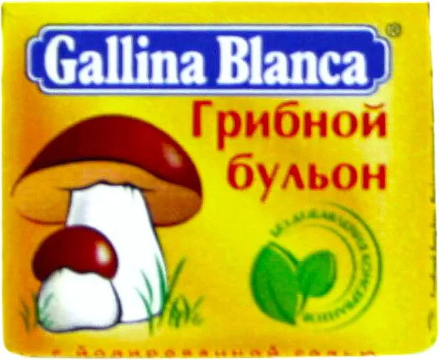 Mushroom bouillon cube "Gallina Blanca" 10g