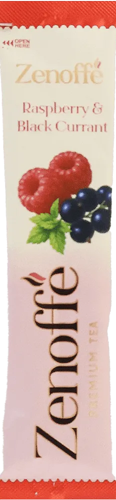 Raspberry & currant flavored instant tea "Zenoffe" 15g
