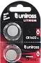 Lithium battery "Uniross CR1632" 1 pcs
