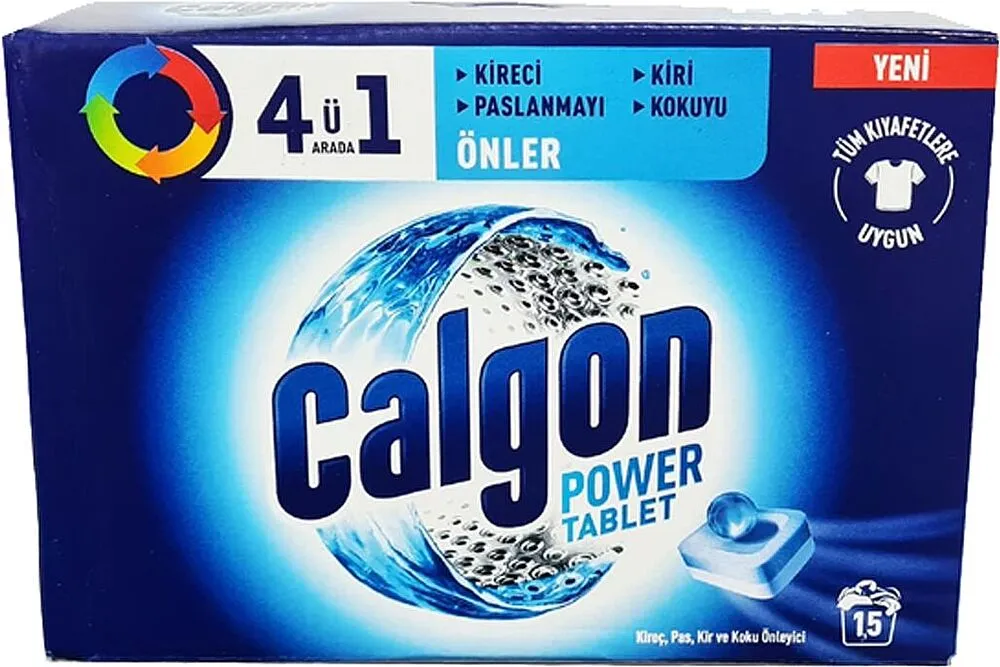 Таблетки для стиральных машин "Calgon" 15шт