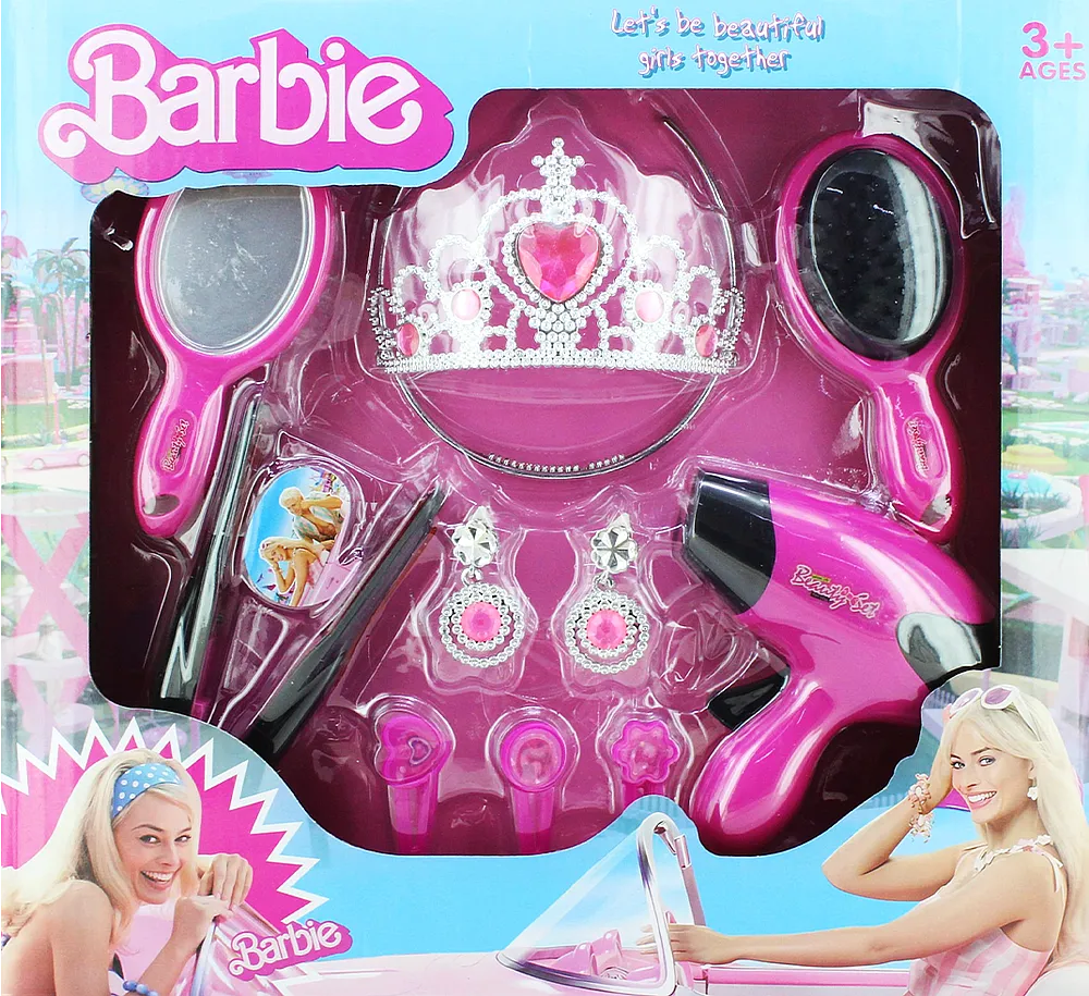 Hairdressing accessory set "Barbie"
