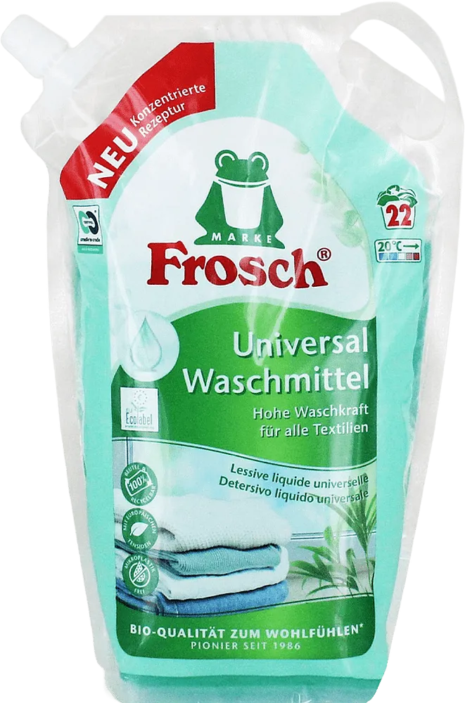 Color washing gel "Frosch" 1,5l 