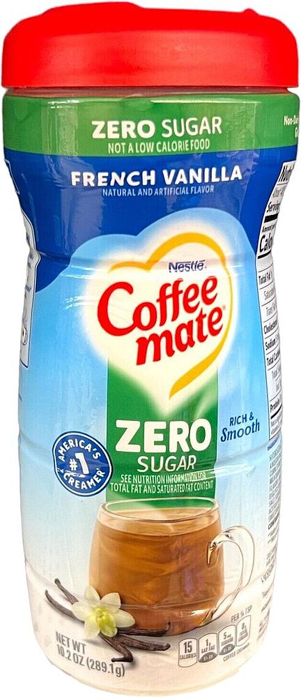 Սերուցք սուրճի «Nestle Coffee-mate Zero Vanilla» 289.1գ

