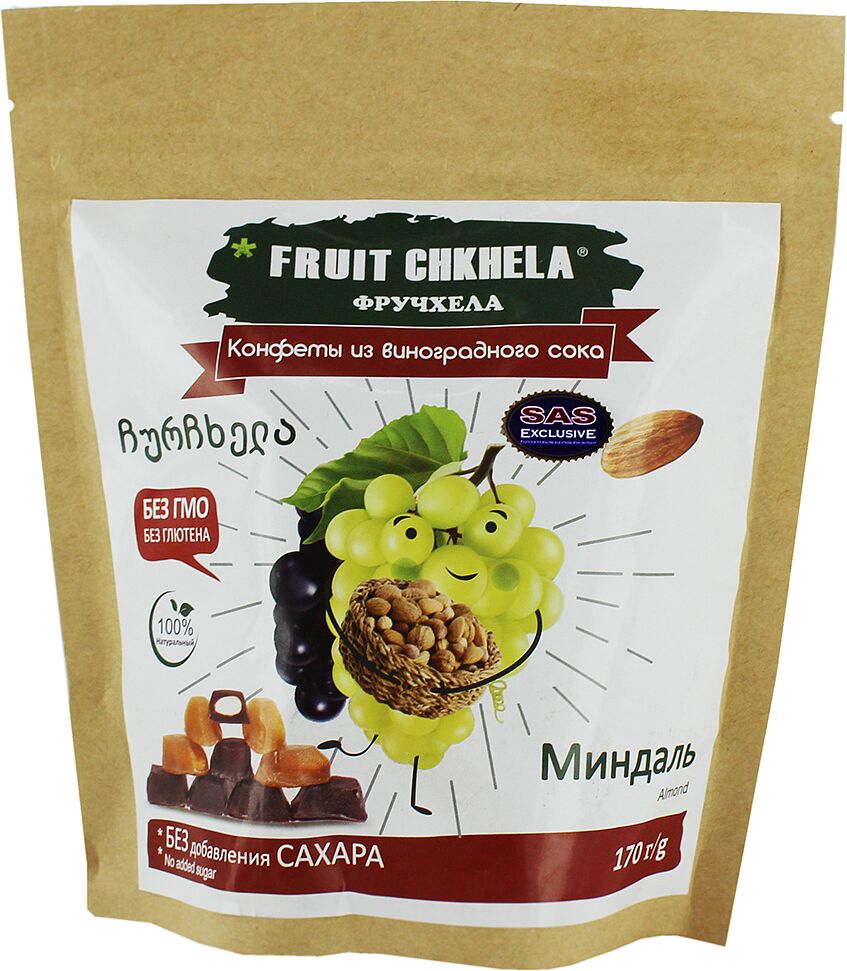 Կոնֆետներ «Fruit Chkhela» 170գ