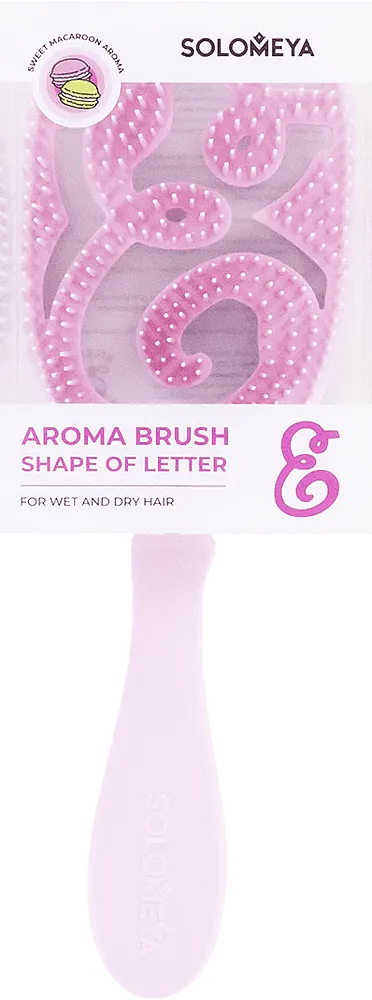Scented comb "Solomeya Sweet Macaron"
