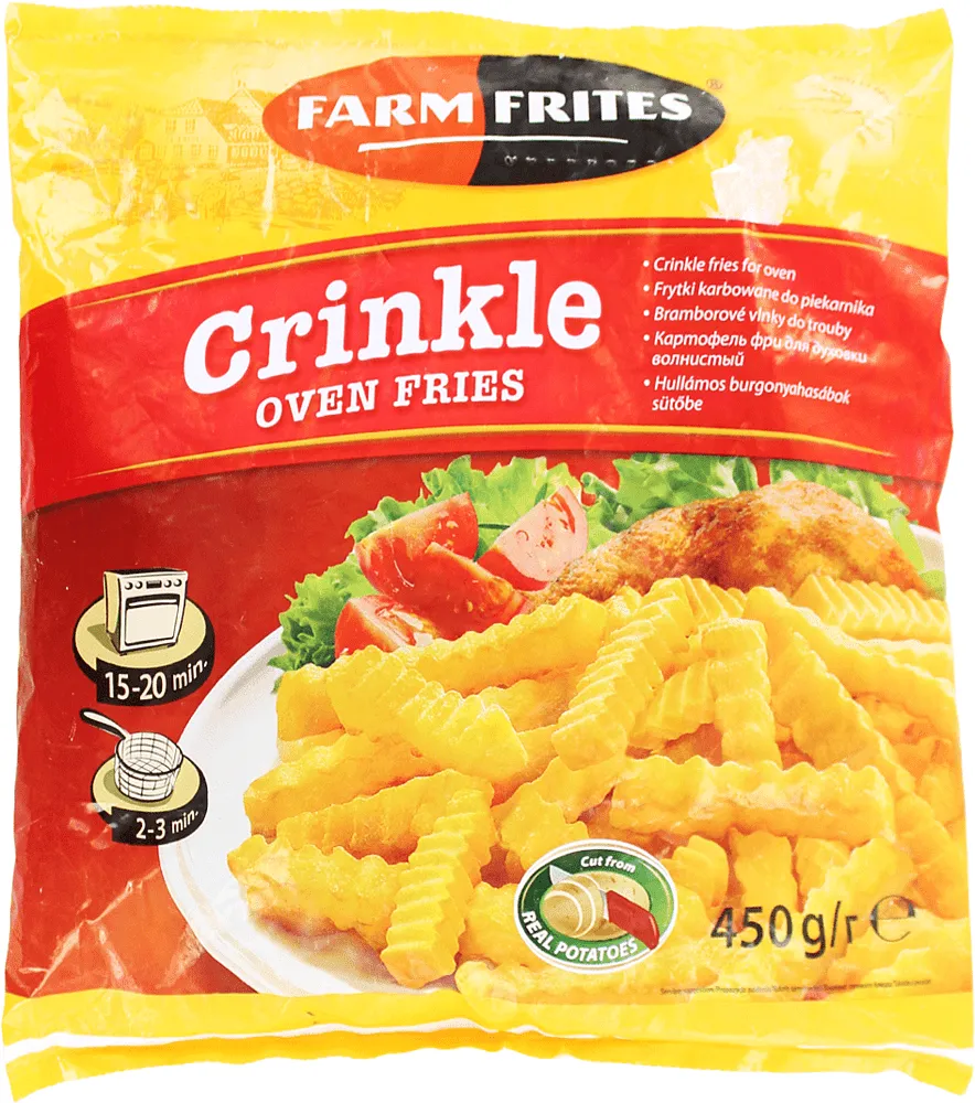 Frozen French fries "Farm Frites" 450g