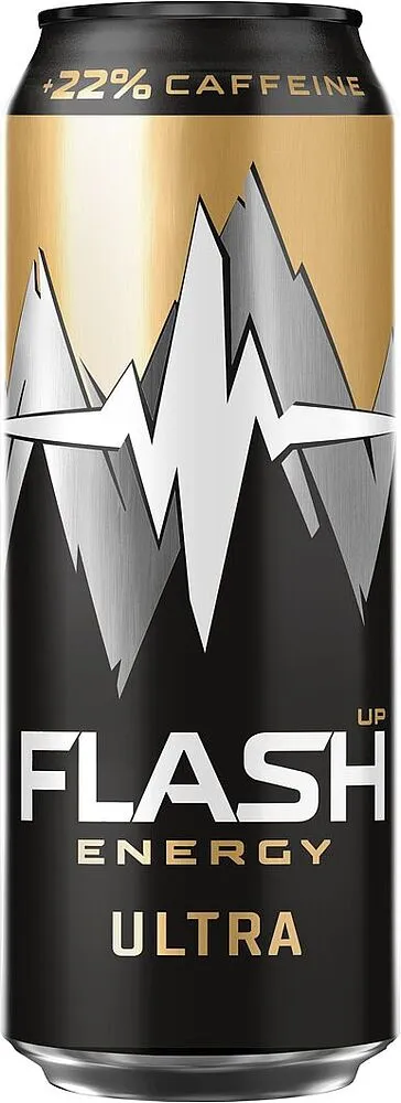 Energy carbonated drink "Flash Up" 0.45l 