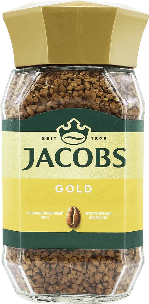 Кофе растворимый "Jacobs Gold" 160г 