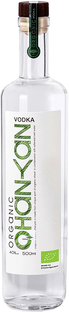 Vodka "Ohanyan Organic" 0.75l