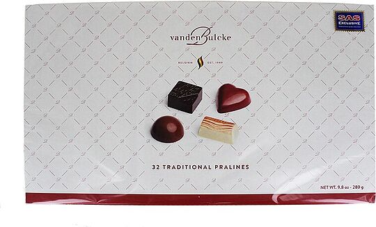 Շոկոլադե կոնֆետների հավաքածու «Vanden Bulcke» 280գ