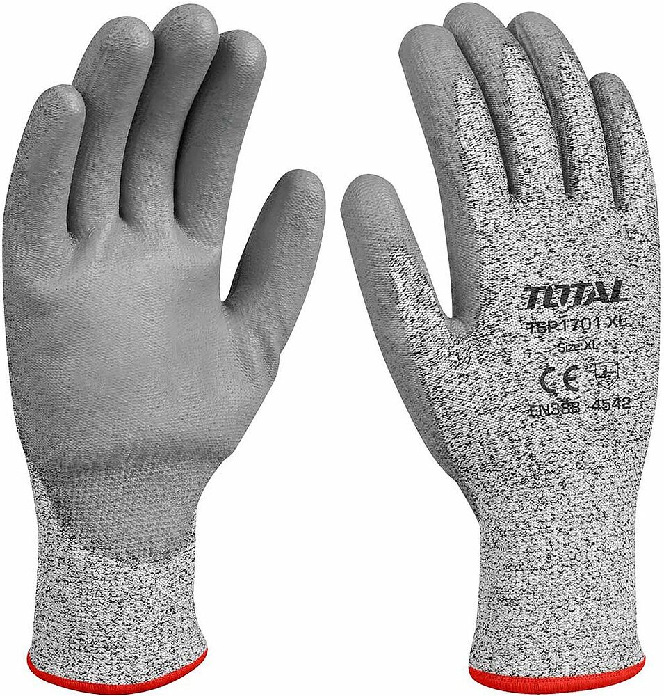 Նիտրիլային ձեռնոցներ «Total» XL
