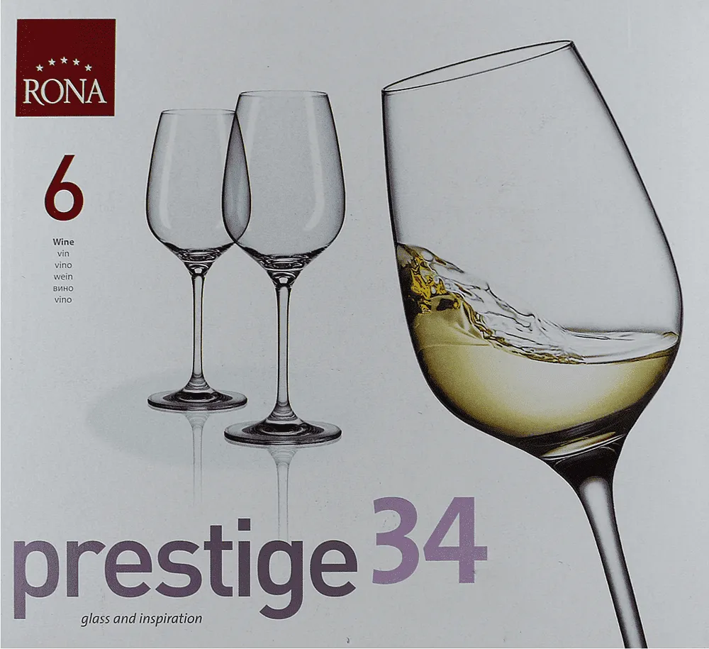 Glass "Rona Prestige" 6 pcs

