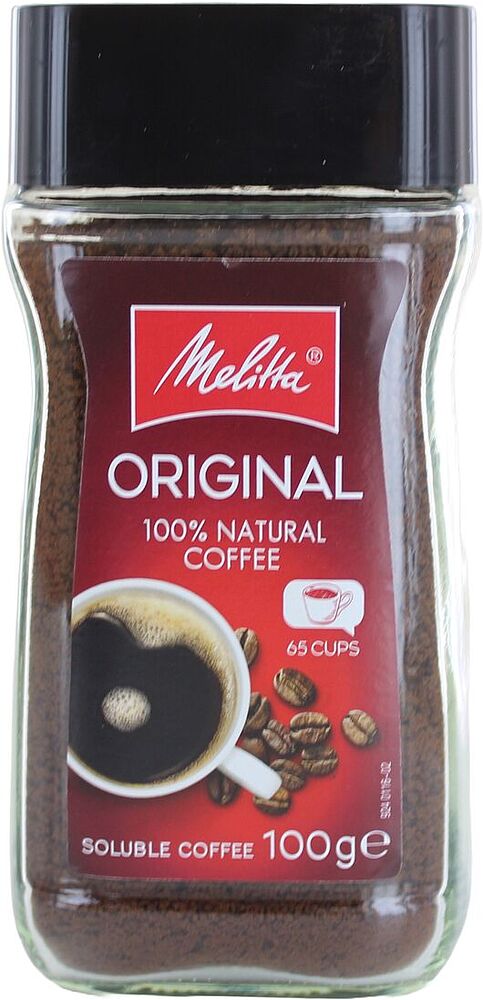 Սուրճ լուծվող «Melitta Original» 100գ

