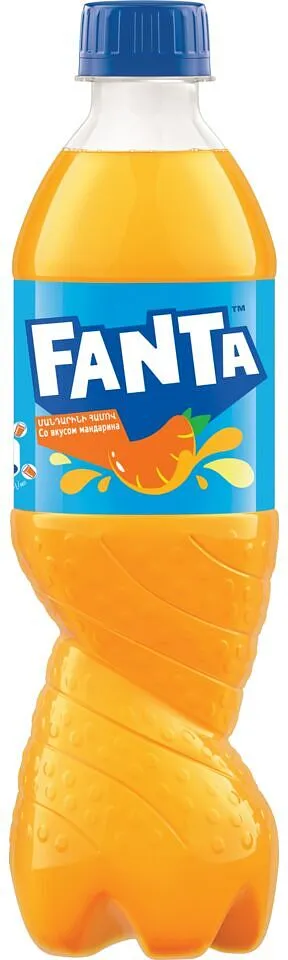 Զովացուցիչ գազավորված ըմպելիք մանդարինի «Fanta» 0.5լ 
